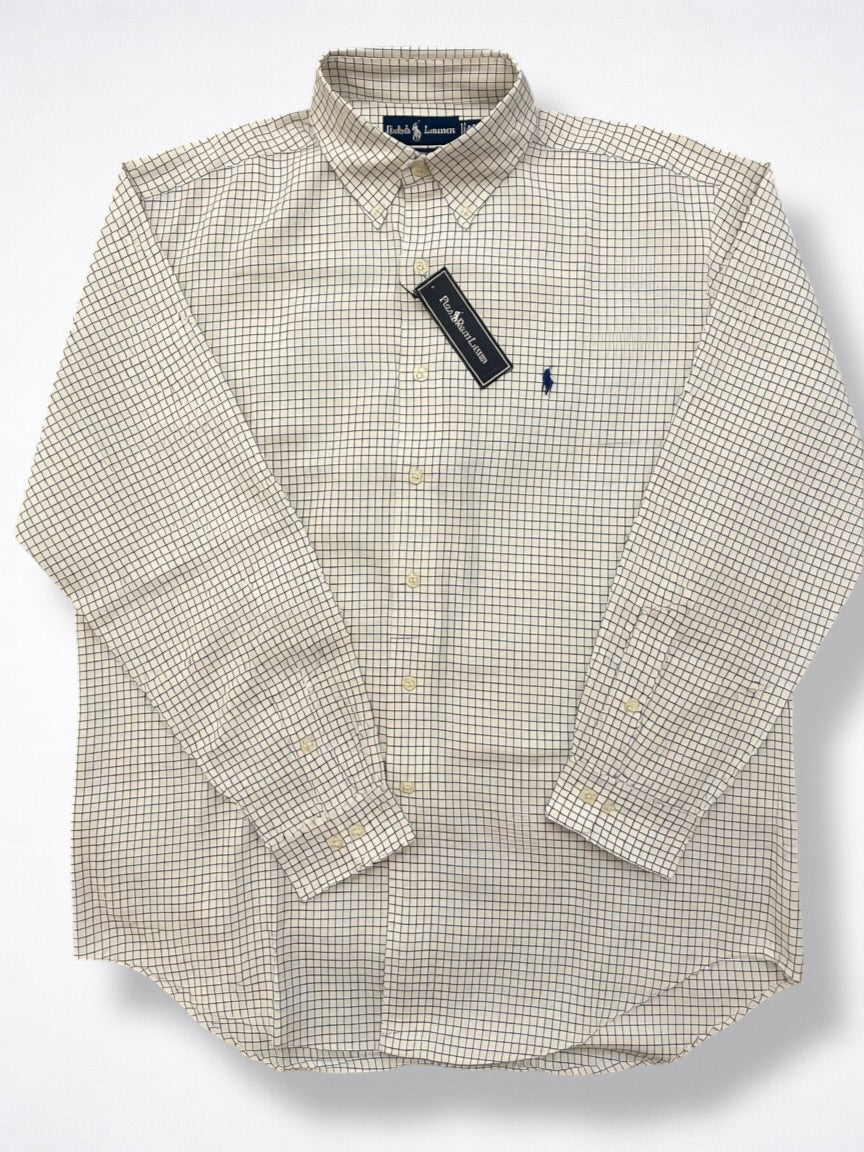 Camisa Polo Ralph Lauren Classic Fit Manga Larga Talla L