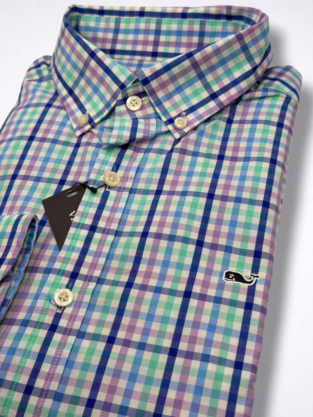Camisa Vineyard Vines Classic Fit Manga Larga Talla M