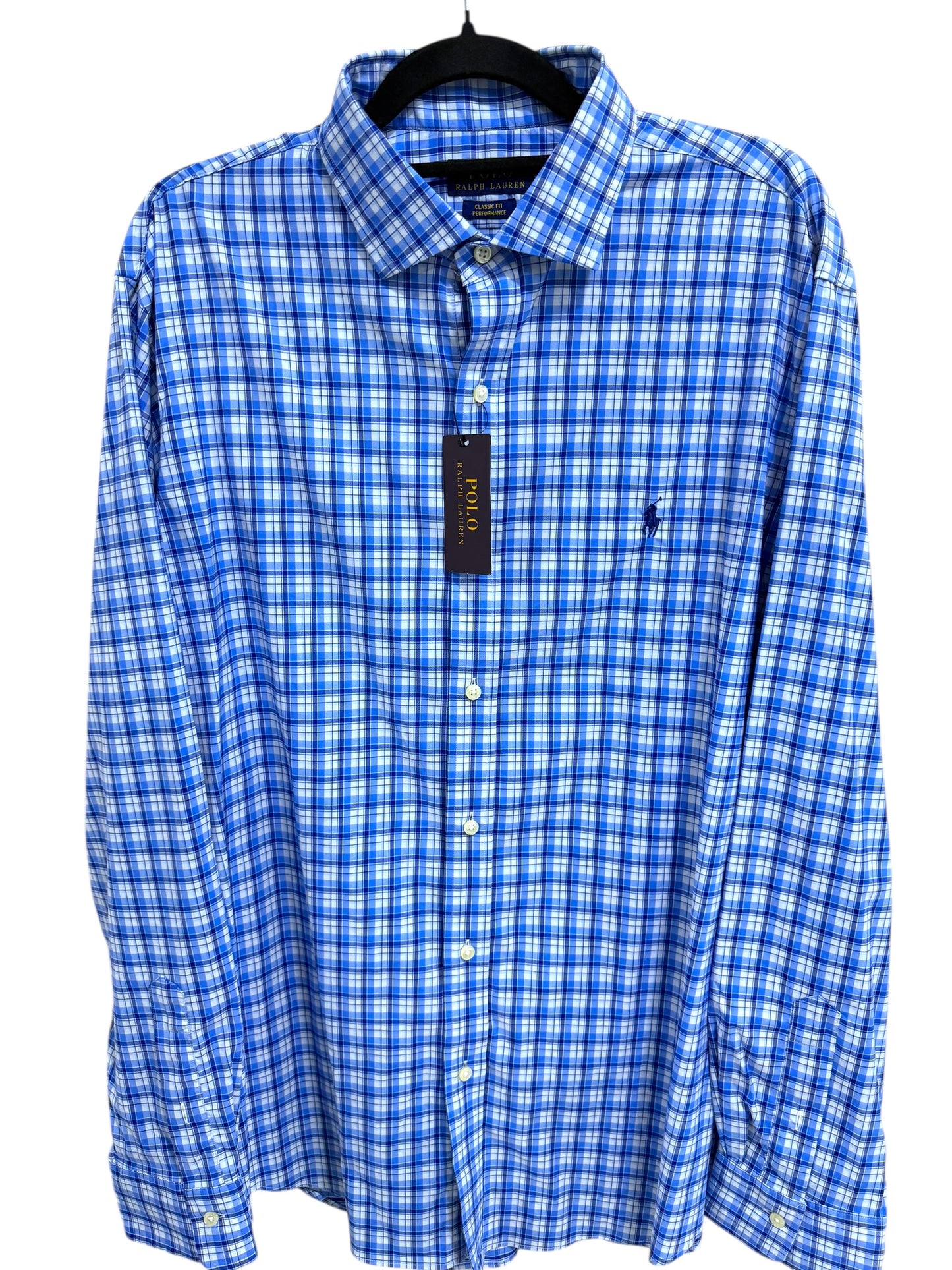 Camisa Polo Ralph Lauren Classic Fit Manga Larga Talla XL