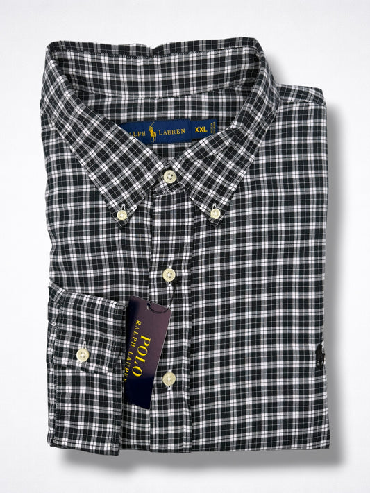 Camisa Polo Ralph Lauren Classic Fit Manga Larga Talla XXL