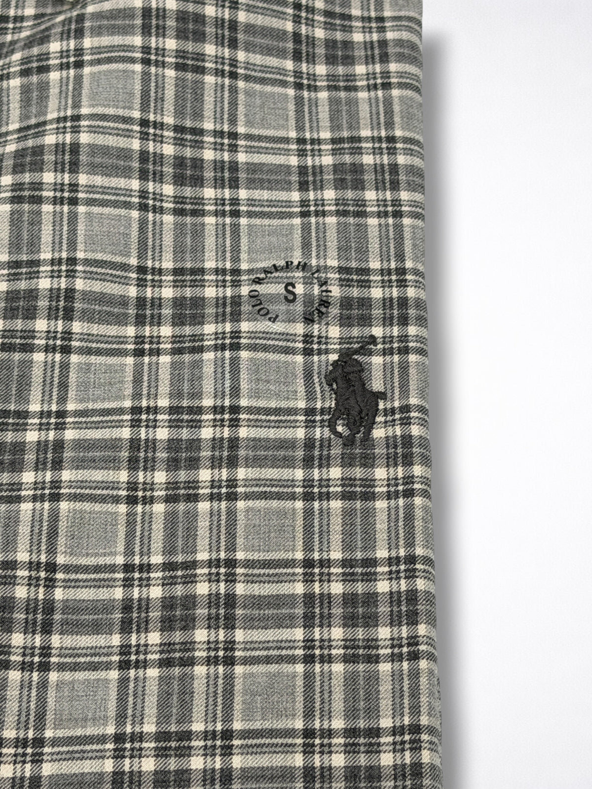 Camisa Polo Ralph Lauren Slim Fit manga larga talla S