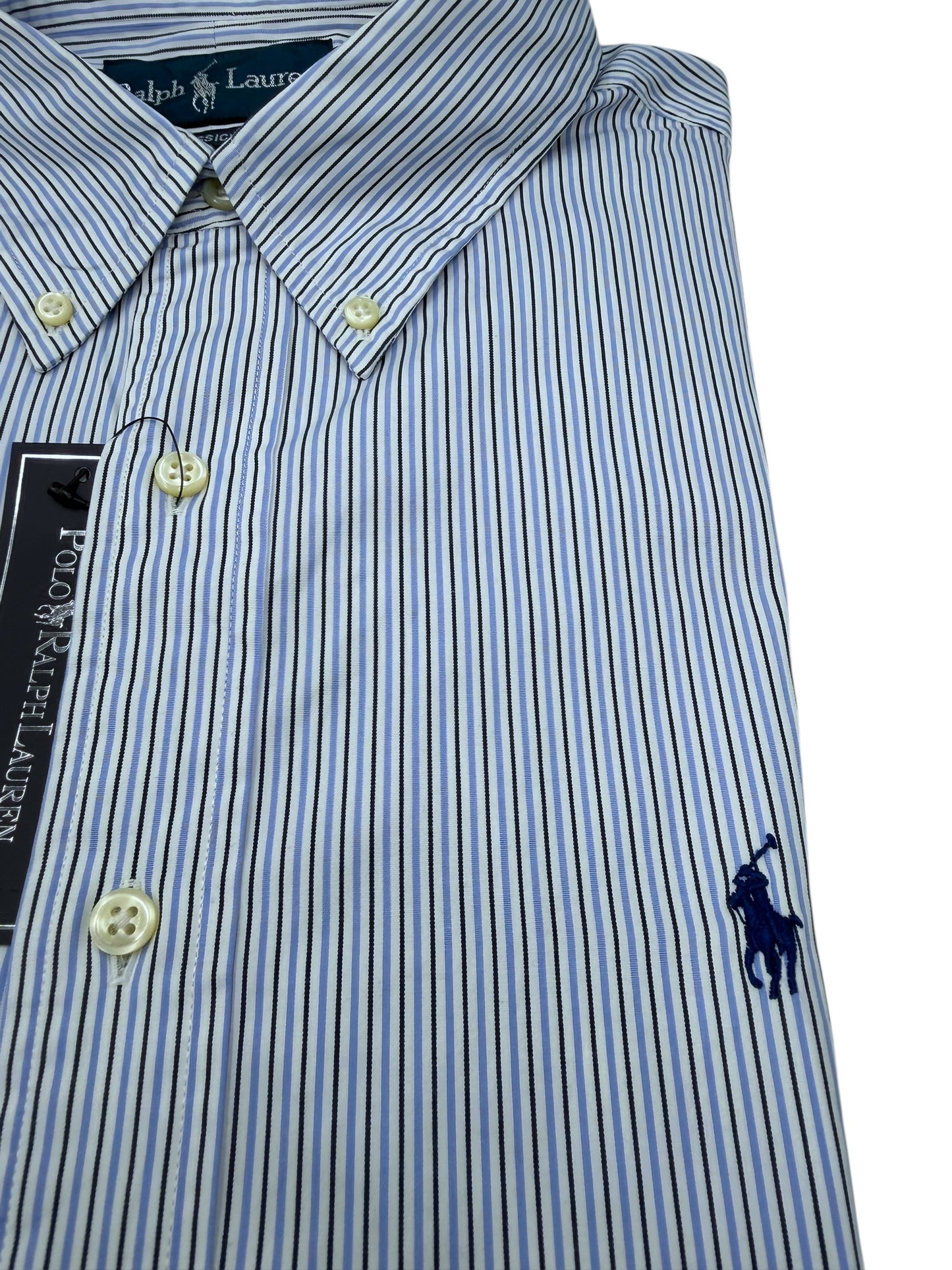 Camisa Polo Ralph Lauren Classic Fit Manga Larga Talla XL