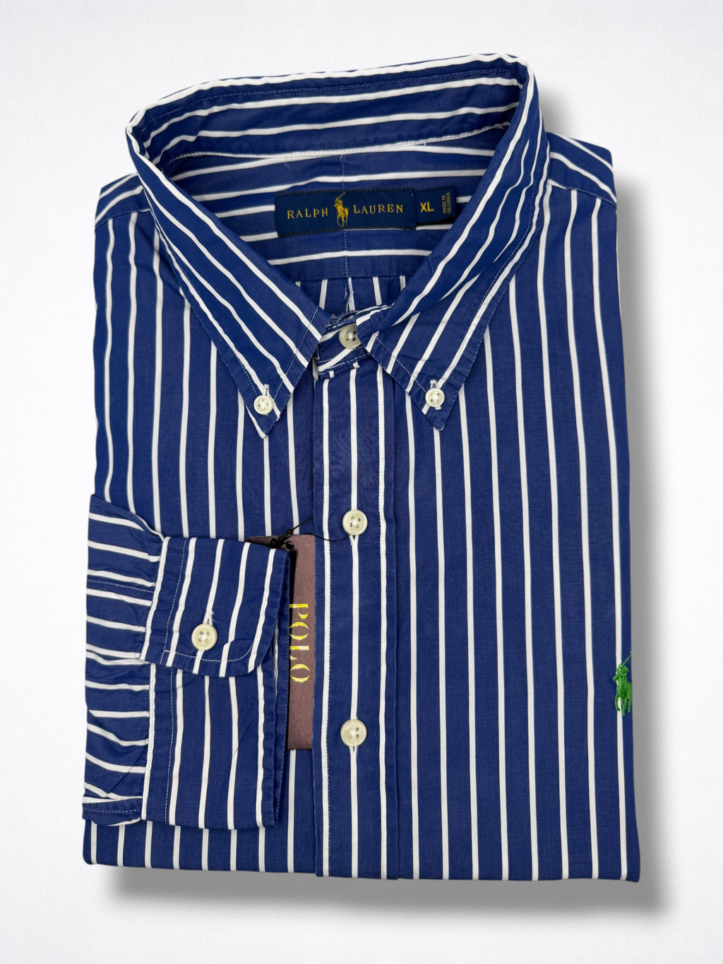 Camisa Polo Ralph Lauren Classic Fit manga larga talla XL