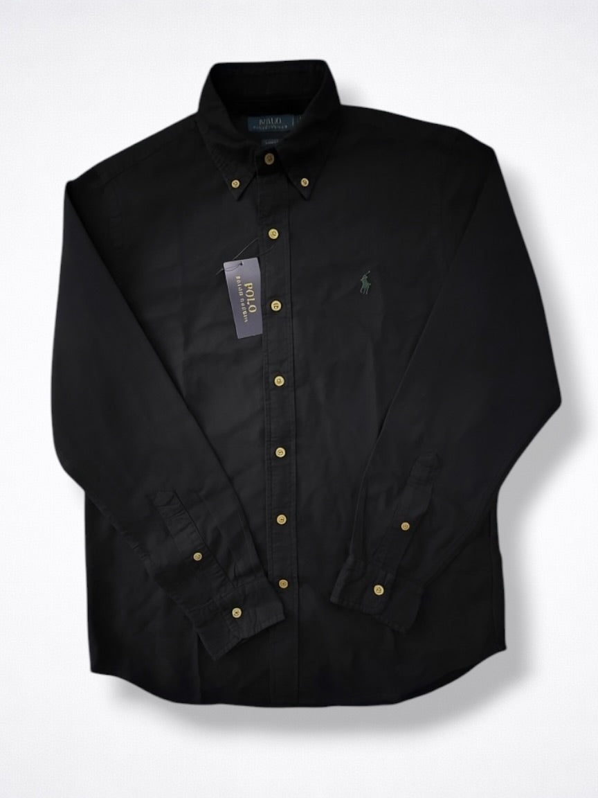Camisa Polo Ralph Lauren Classic Fit Manga Larga Talla S