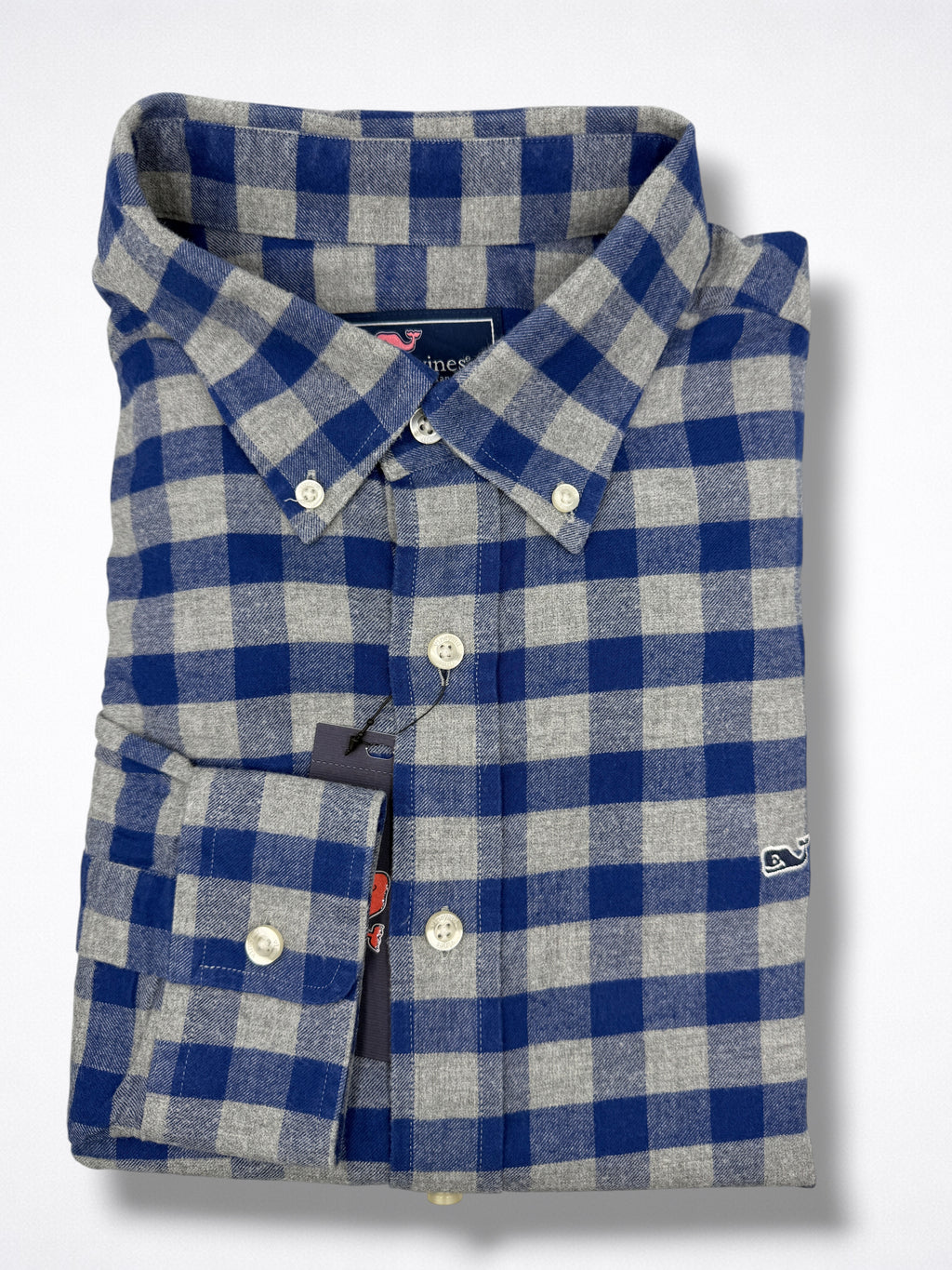 Camisa Vineyard Vines Classic Fit manga larga talla L