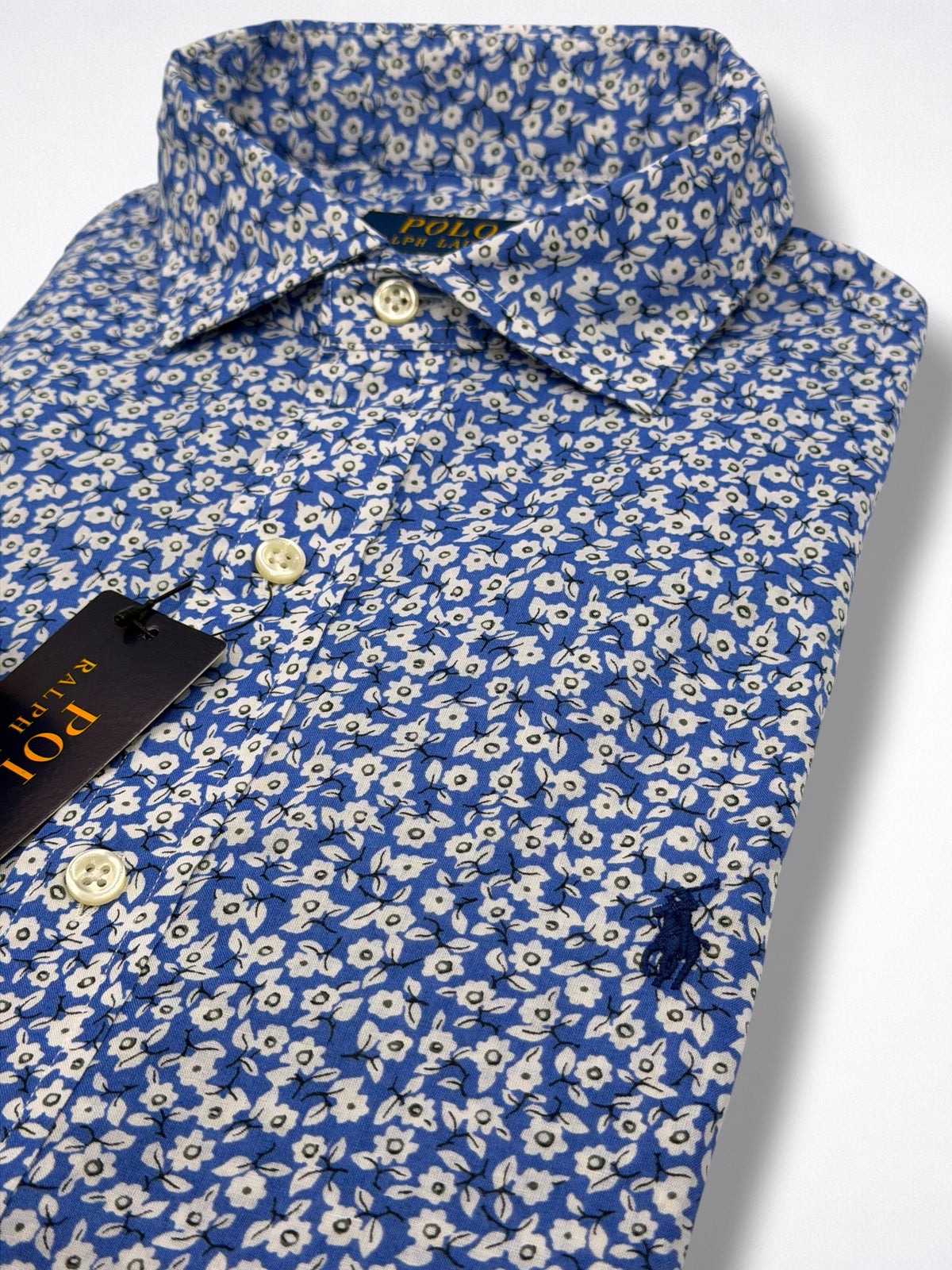 Camisa Polo Ralph Lauren Classic Fit Manga Larga Talla M