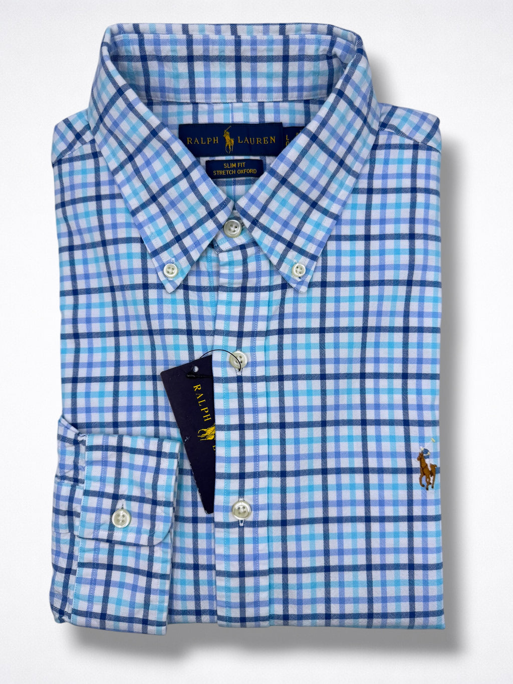 Camisa Polo Ralph Lauren Classic Fit Manga Larga Talla M