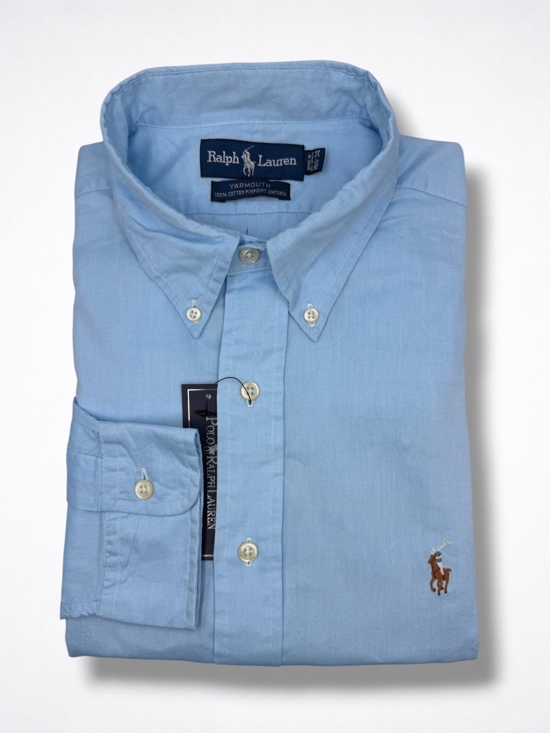 Camisa Polo Ralph Lauren Classic Fit manga larga talla L
