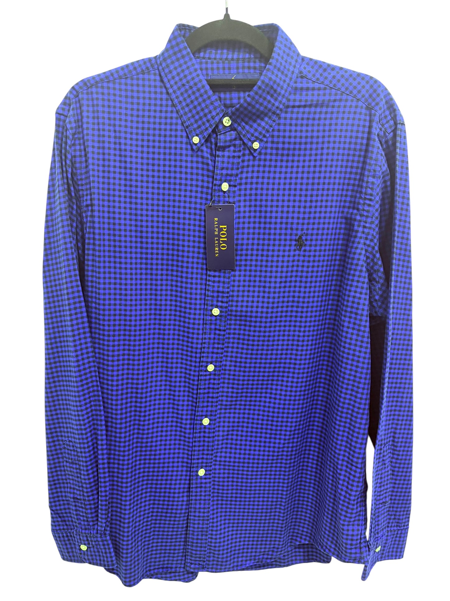 Camisa Polo Ralph Lauren Classic Fit Manga Larga Talla L