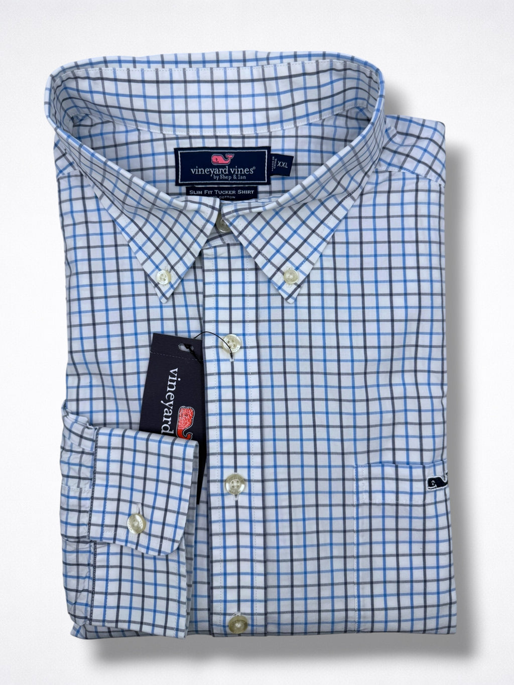 Camisa Vineyard Vines Classic Fit Manga Larga Talla XXL