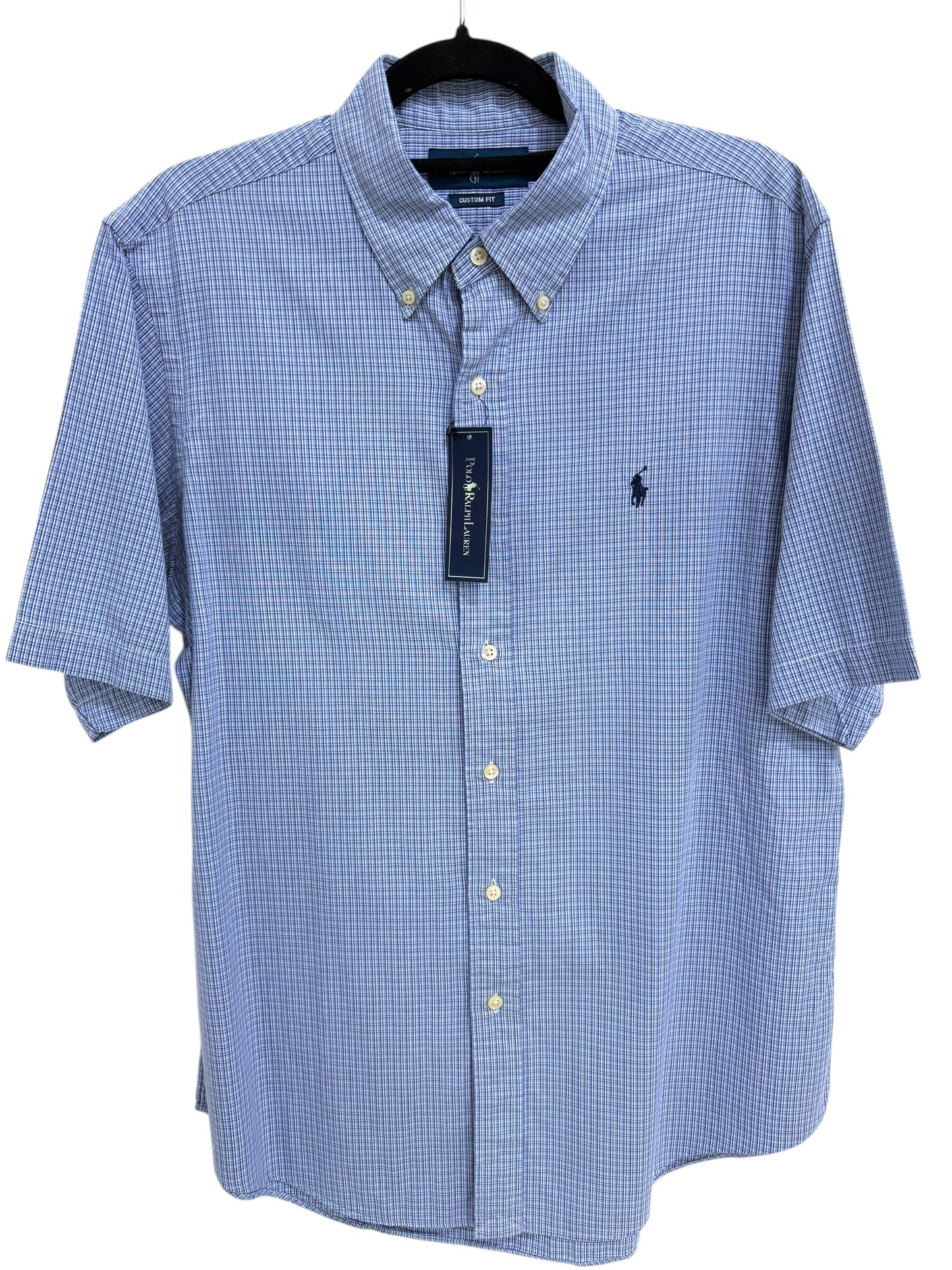 Camisa Polo Ralph Lauren Custom Fit Manga Corta Talla L