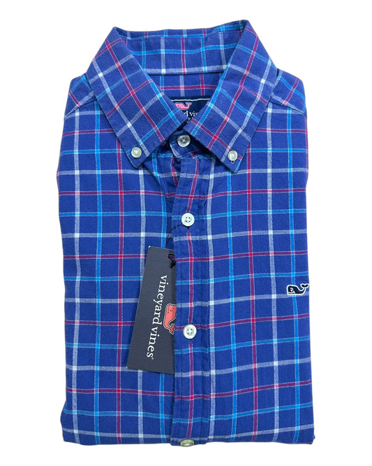 Camisa Vineyard Vines Classic Fit Manga Larga Talla S