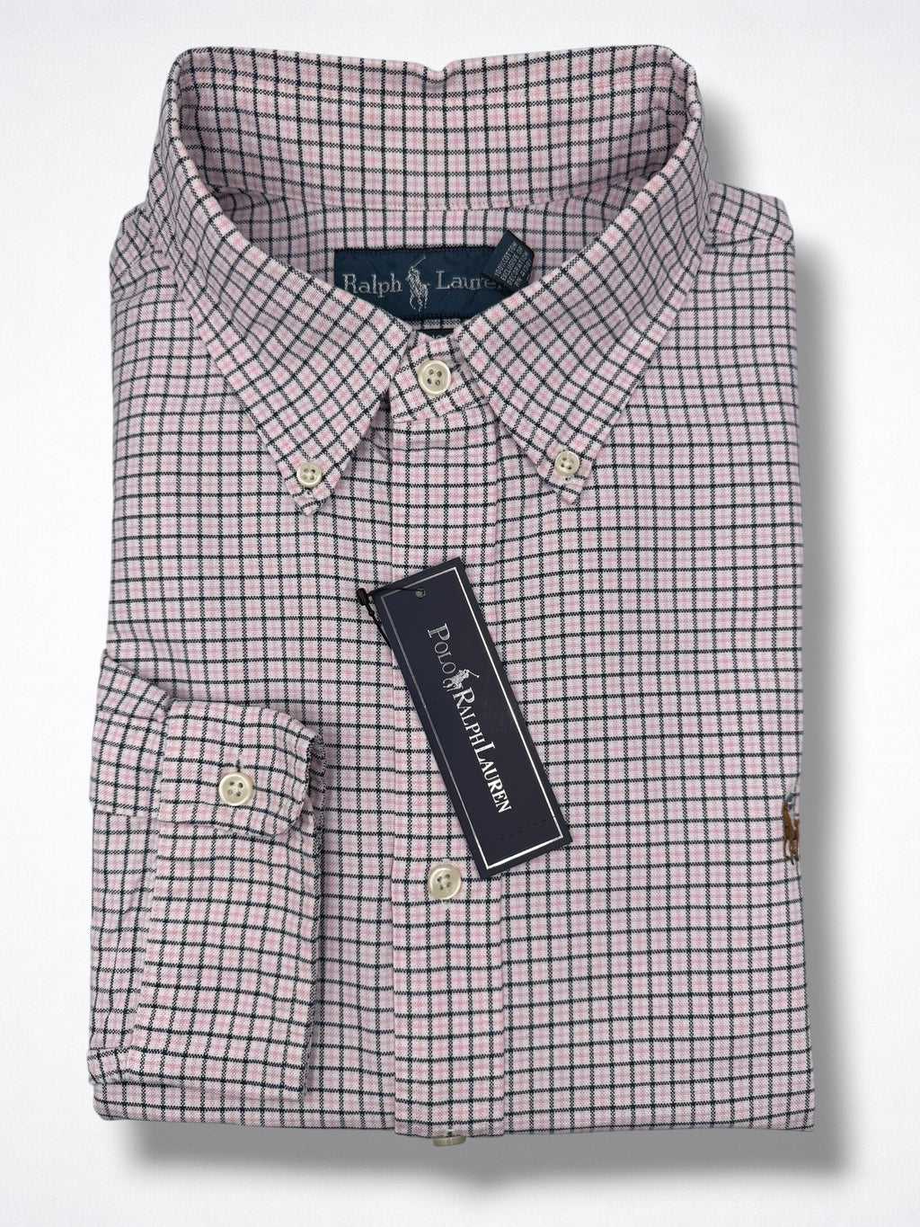 Camisa Polo Ralph Lauren Classic Fit Manga Larga Talla XL