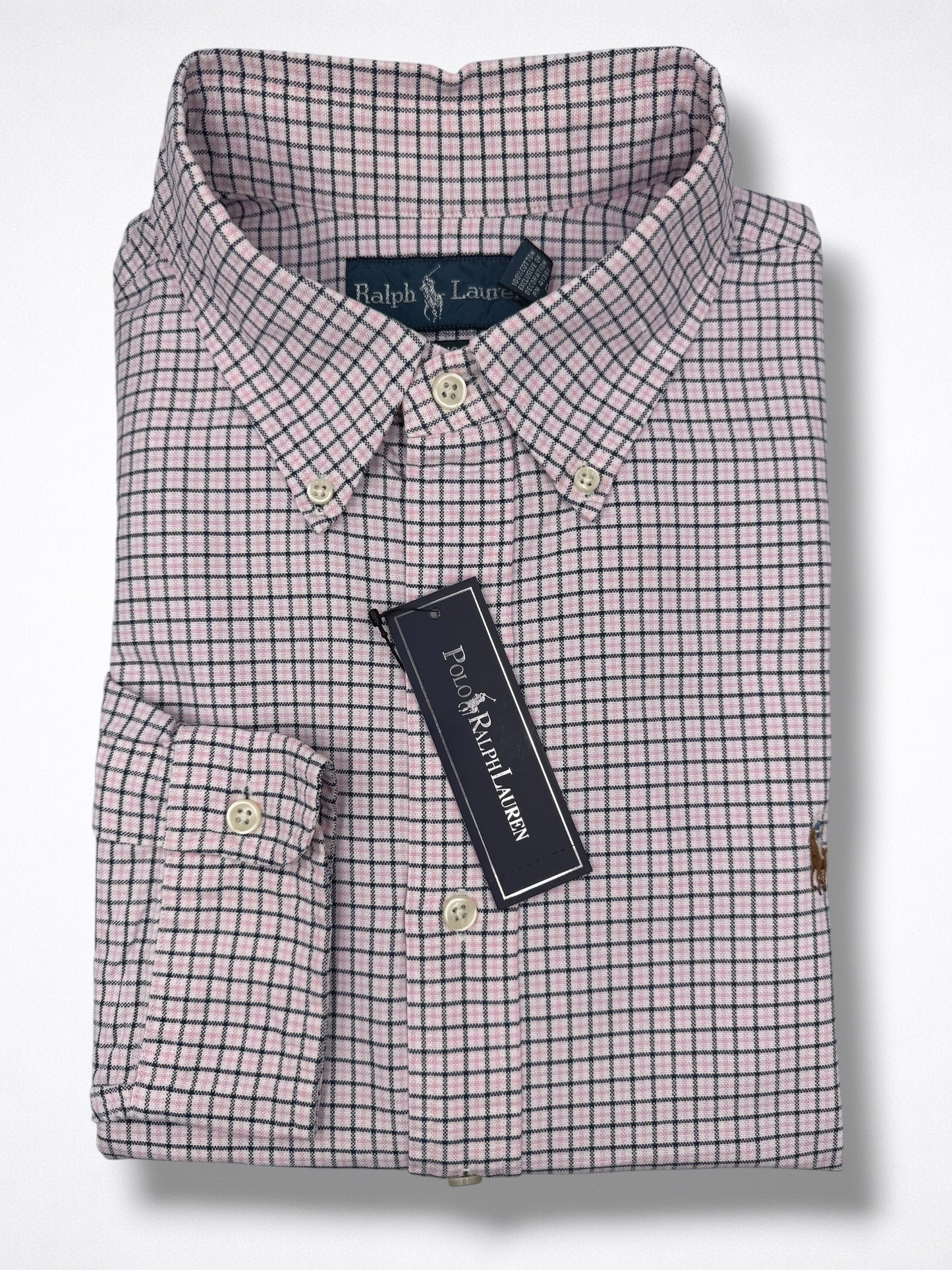 Camisa Polo Ralph Lauren Classic Fit Manga Larga Talla XL
