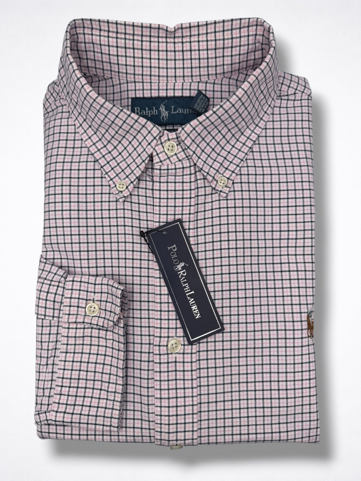 Camisa Polo Ralph Lauren Classic Fit Manga Larga Talla XL