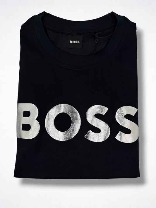 Playera Boss Classic Fit Cuello Redondo Talla L