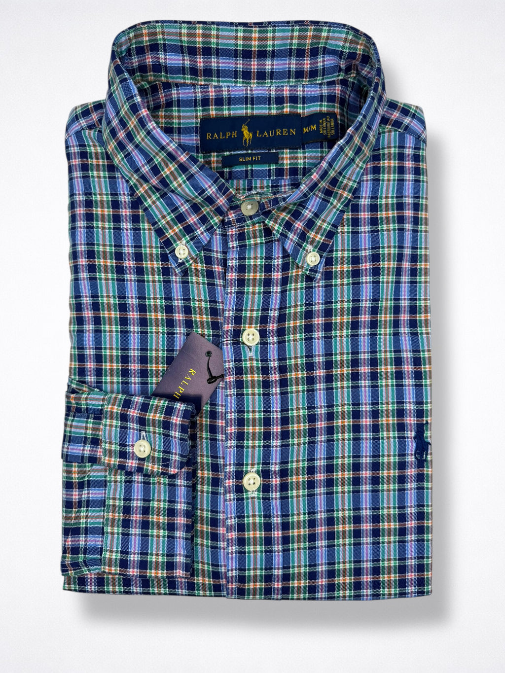 Camisa Polo Ralph Lauren Classic Fit Manga Larga Talla S