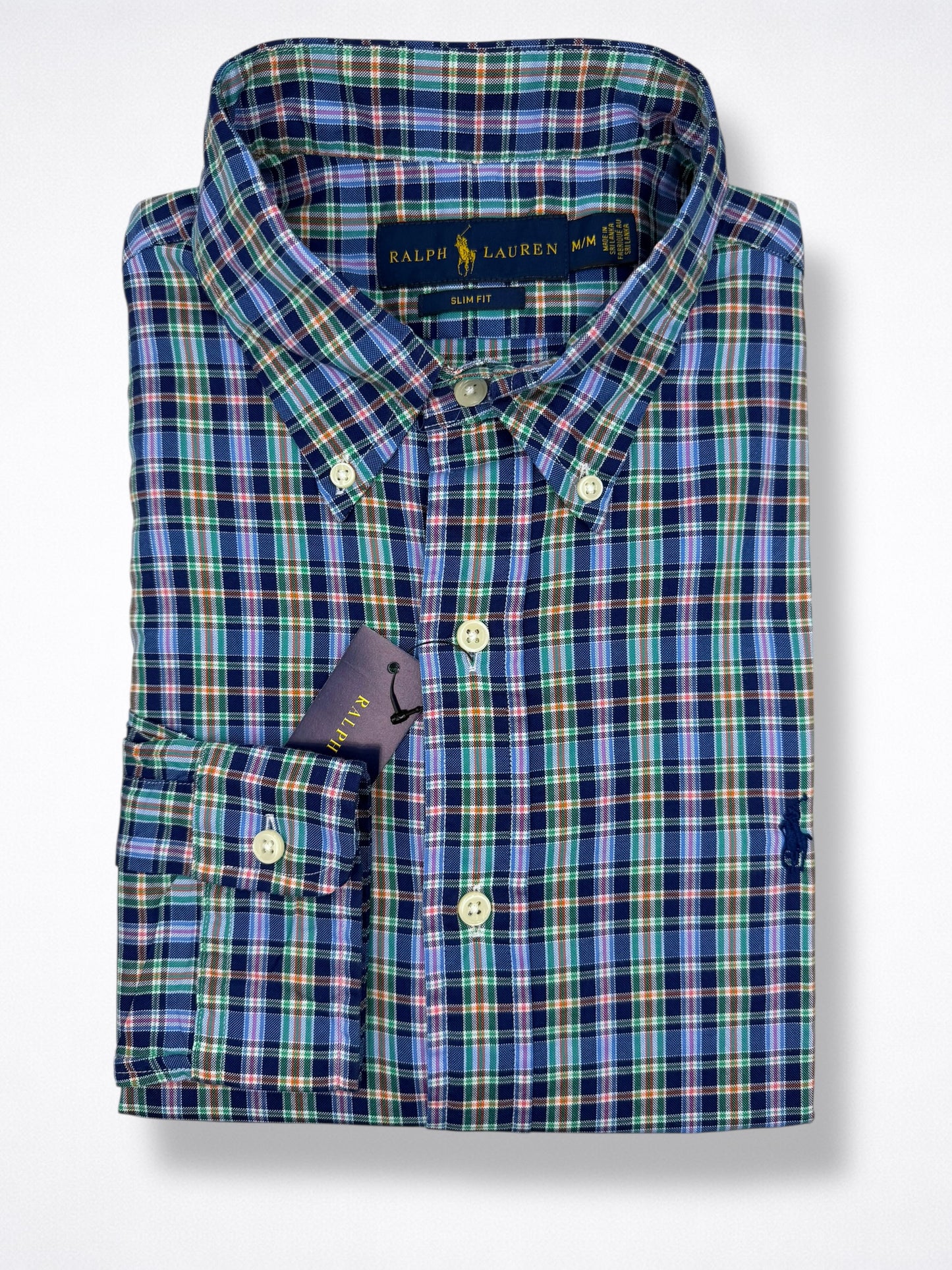 Camisa Polo Ralph Lauren Classic Fit Manga Larga Talla S