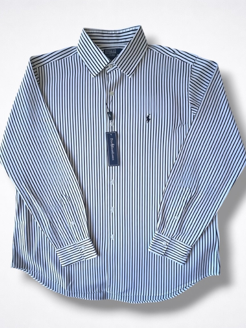 Camisa Polo Ralph Lauren Classic Fit Manga Larga Talla XL