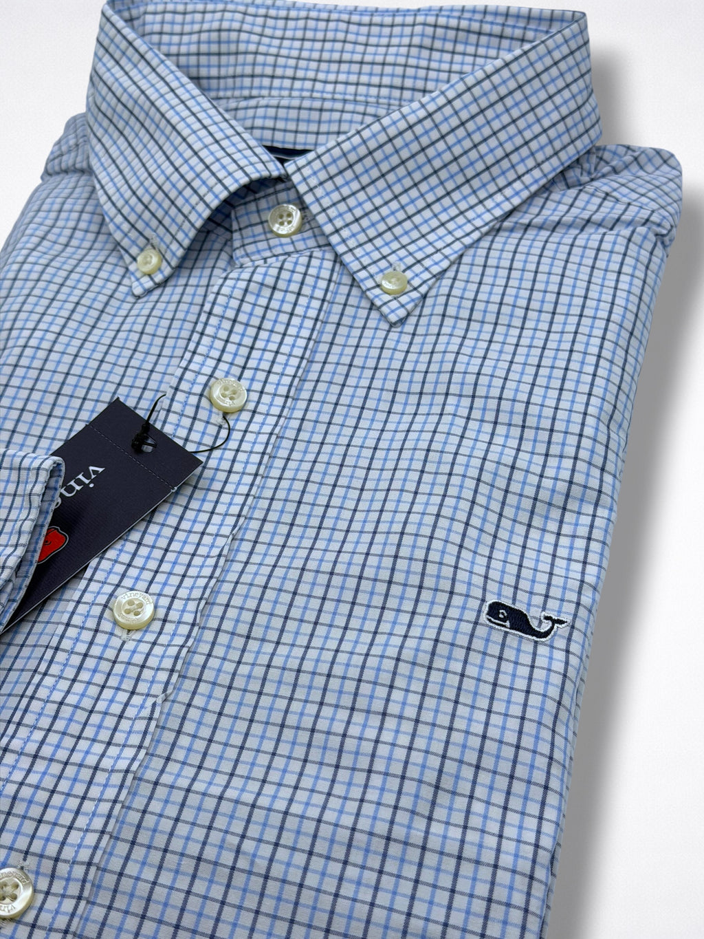 Camisa Vineyard Vines Classic Fit Manga Larga Talla L