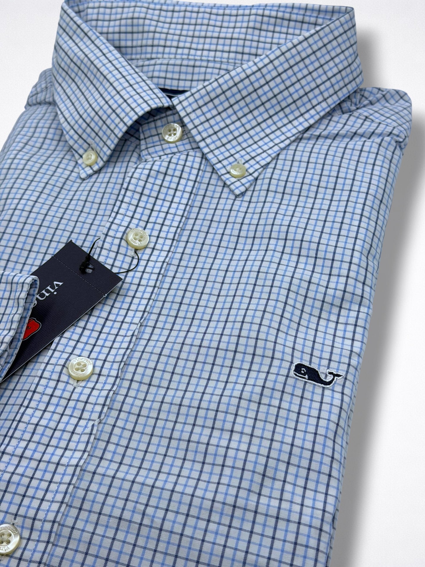 Camisa Vineyard Vines Classic Fit Manga Larga Talla L