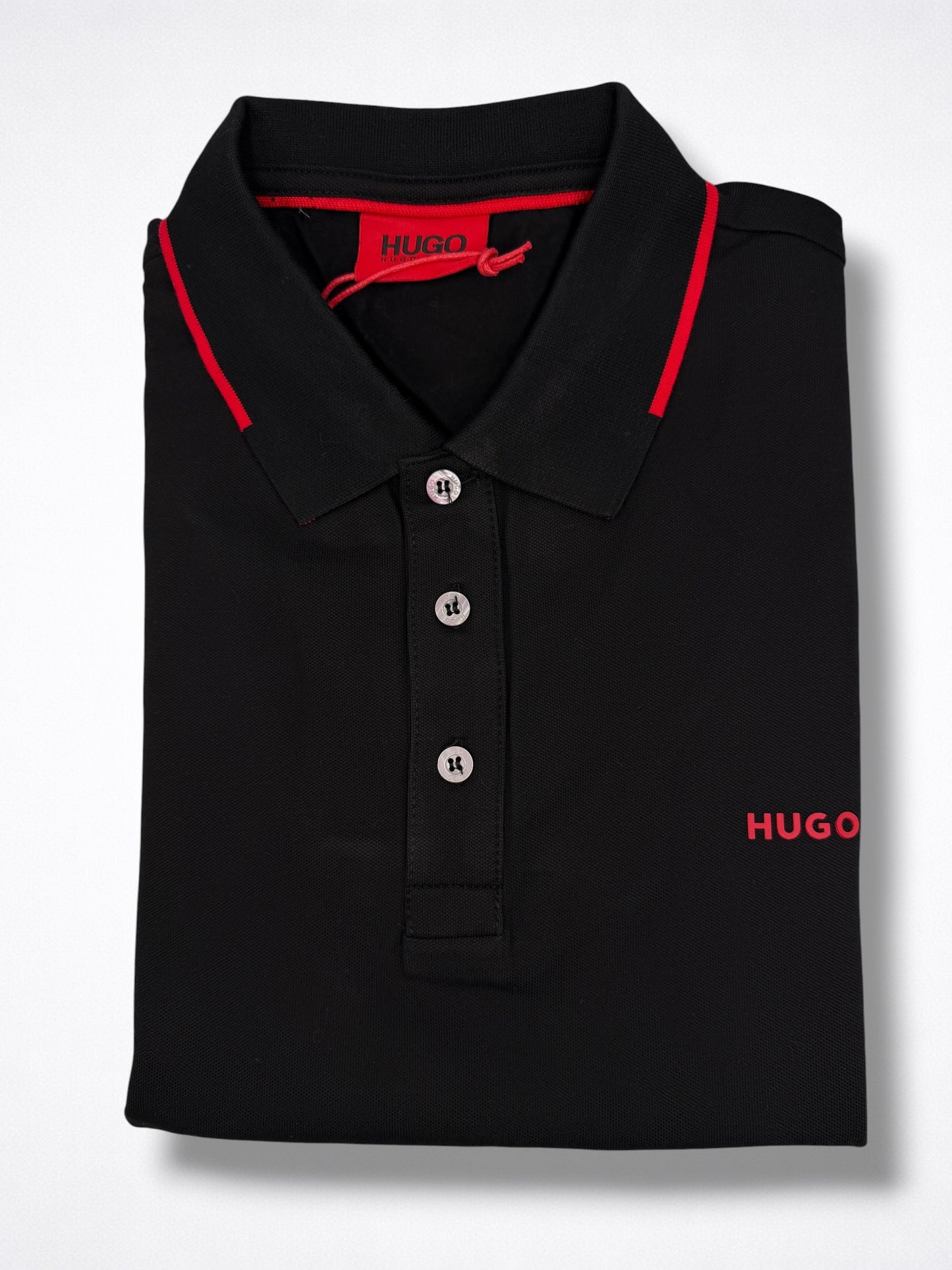 Playera Hugo Classic Fit Tipo Polo Talla S