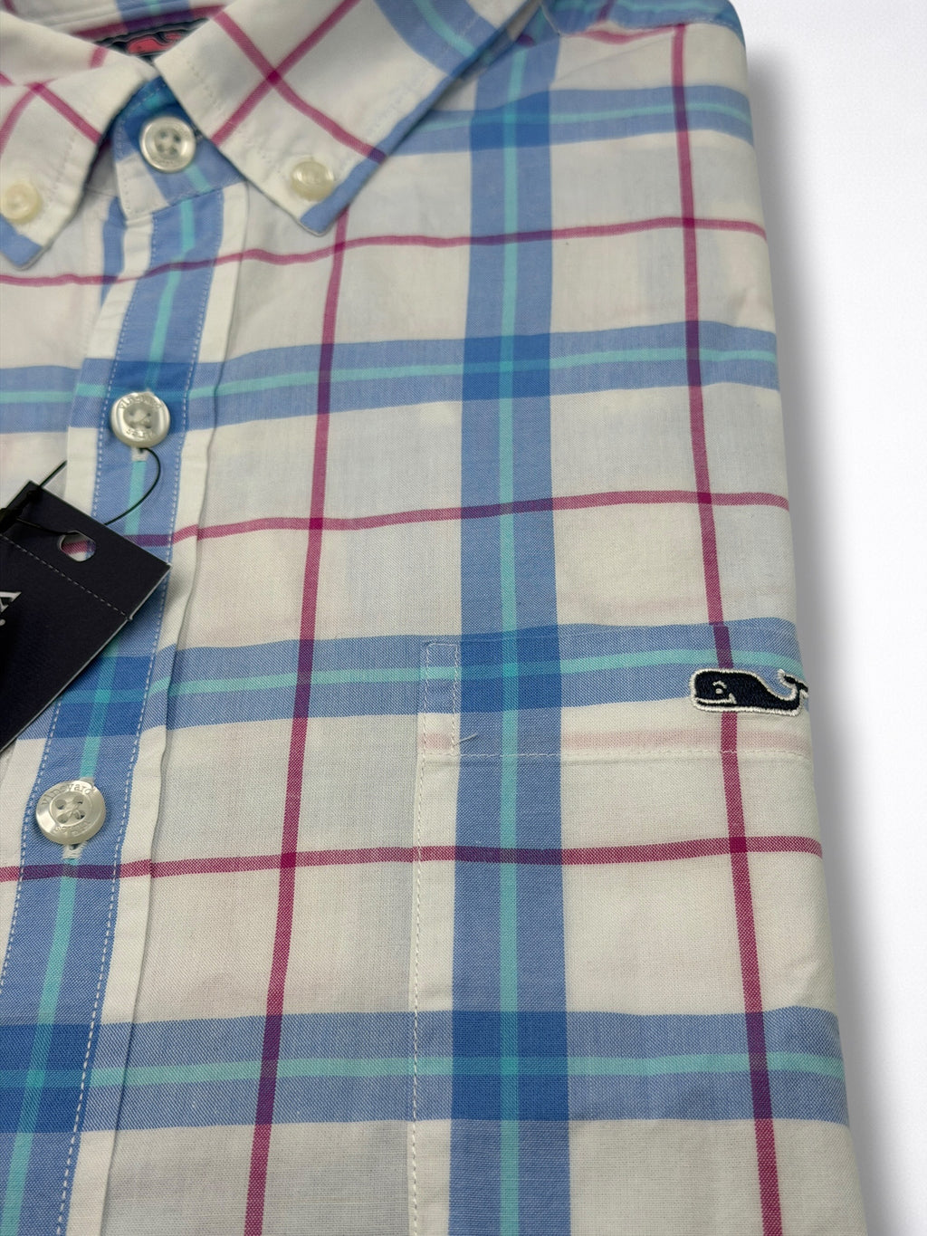 Camisa Vineyard Vines Classic Fit Manga Larga Talla S