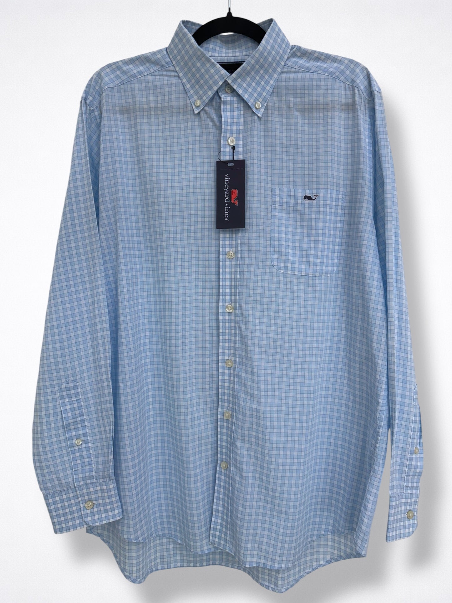 Camisa Vineyard Vines Classic Fit Manga Larga Talla L