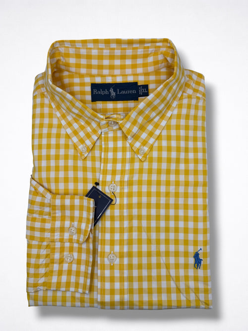 Camisa Polo Ralph Lauren Classic Fit manga larga talla XL