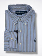 Camisa Polo Ralph Lauren Custom Fit manga larga talla L