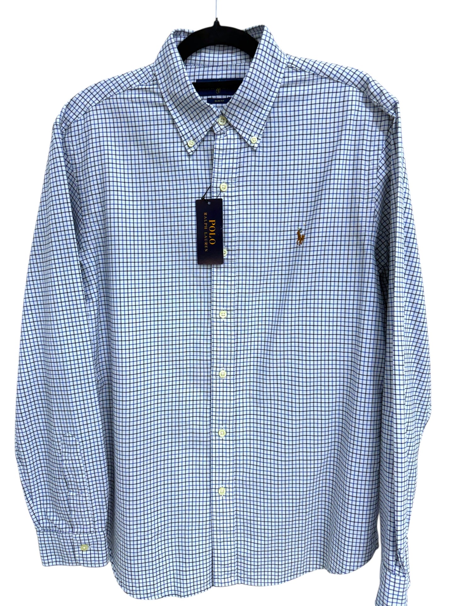 Camisa Polo Ralph Lauren Classic Fit Manga Larga Talla M