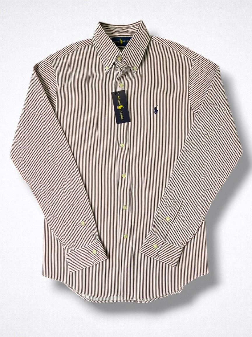 Camisa Polo Ralph Lauren Classic Fit Manga Larga Talla S