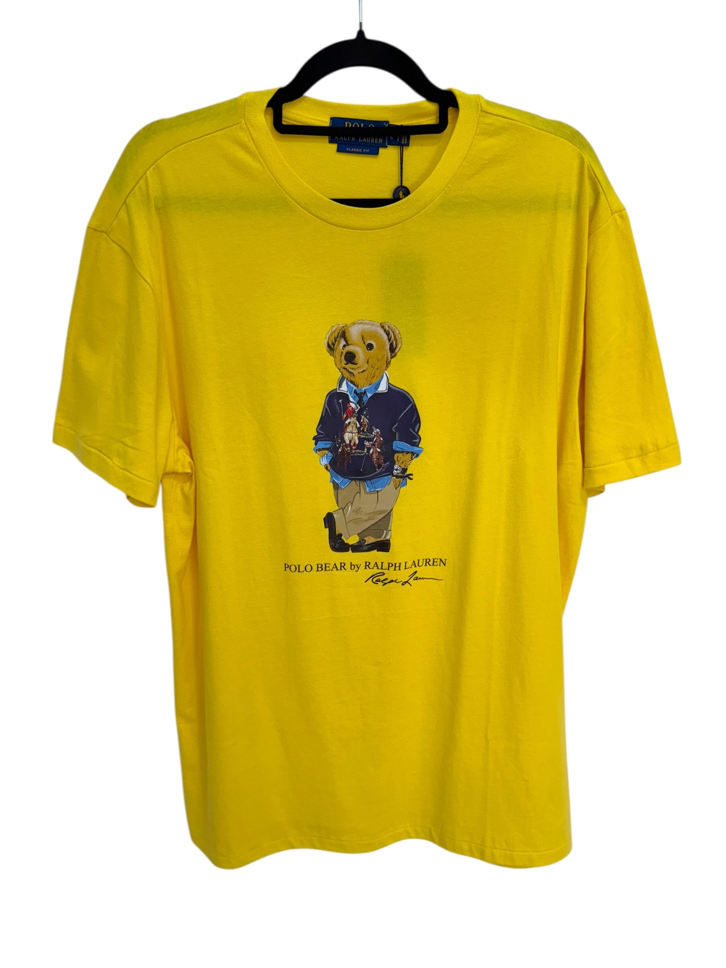 Playera Polo Ralph Lauren Classic Fit Cuello Redondo Talla L