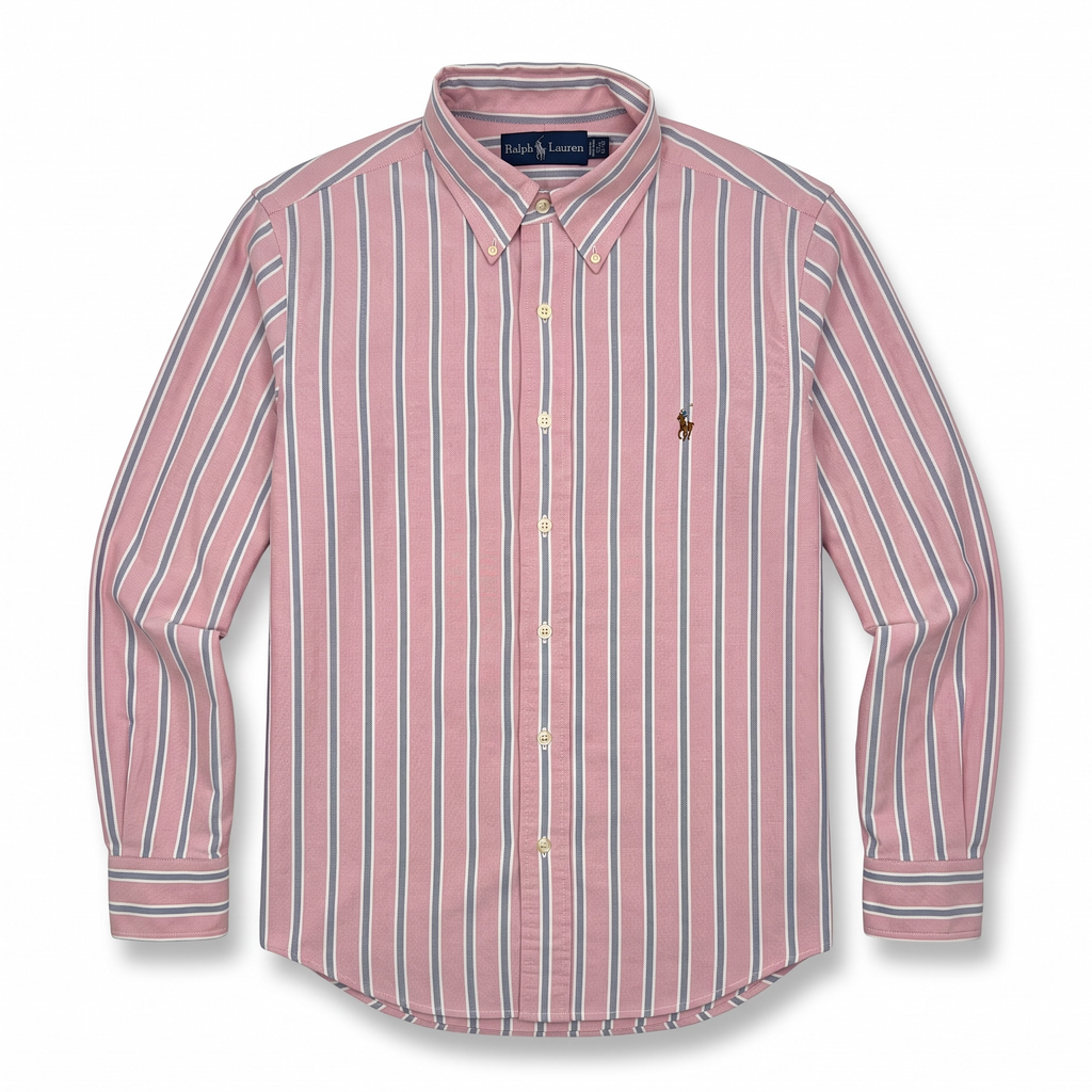 Camisa Polo Ralph Lauren Classic Fit manga larga talla M