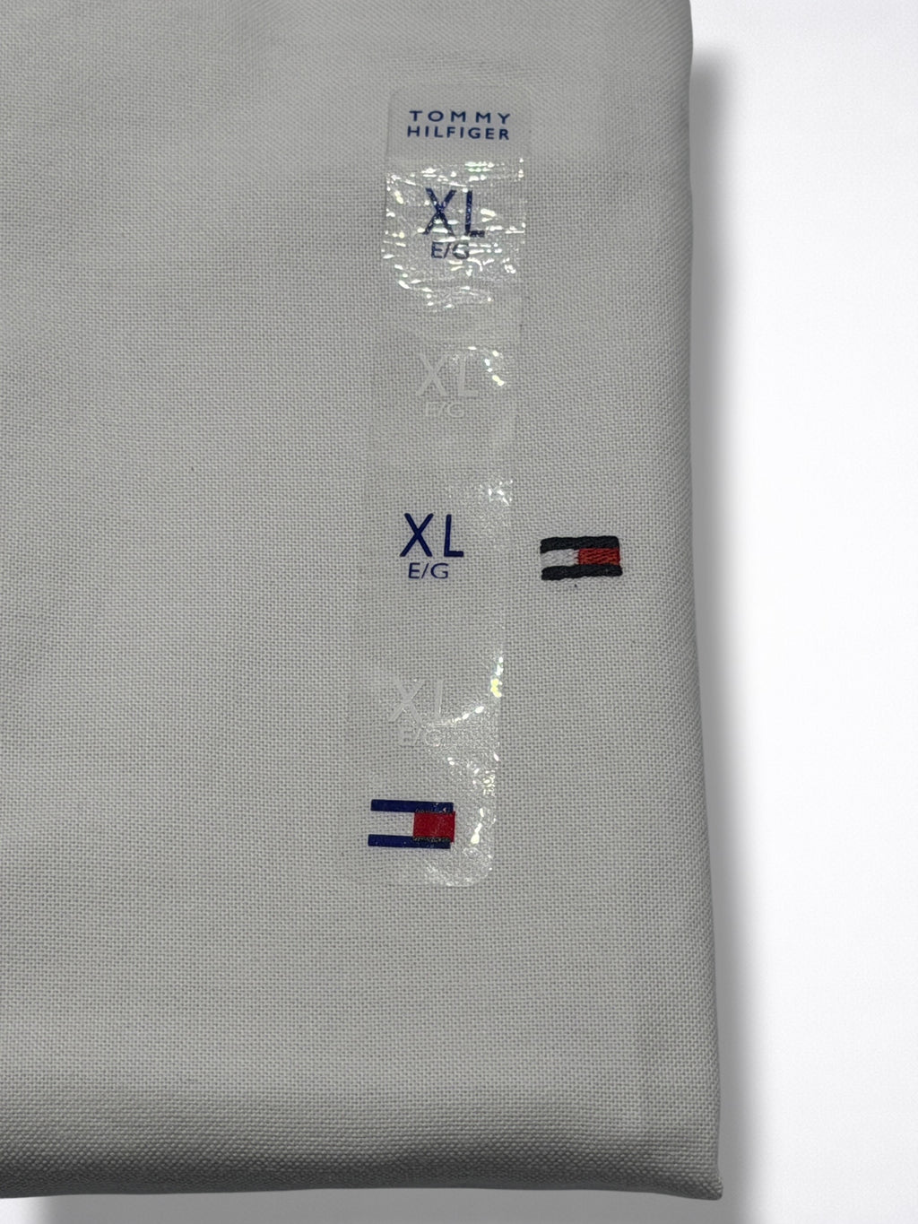 Camisa Tommy Hilfiger Classic Fit manga larga talla L