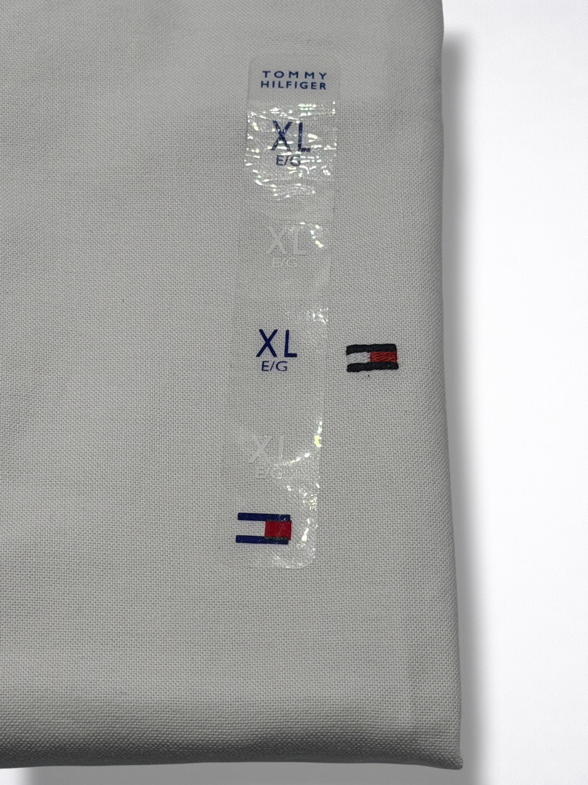 Camisa Tommy Hilfiger Classic Fit manga larga talla L