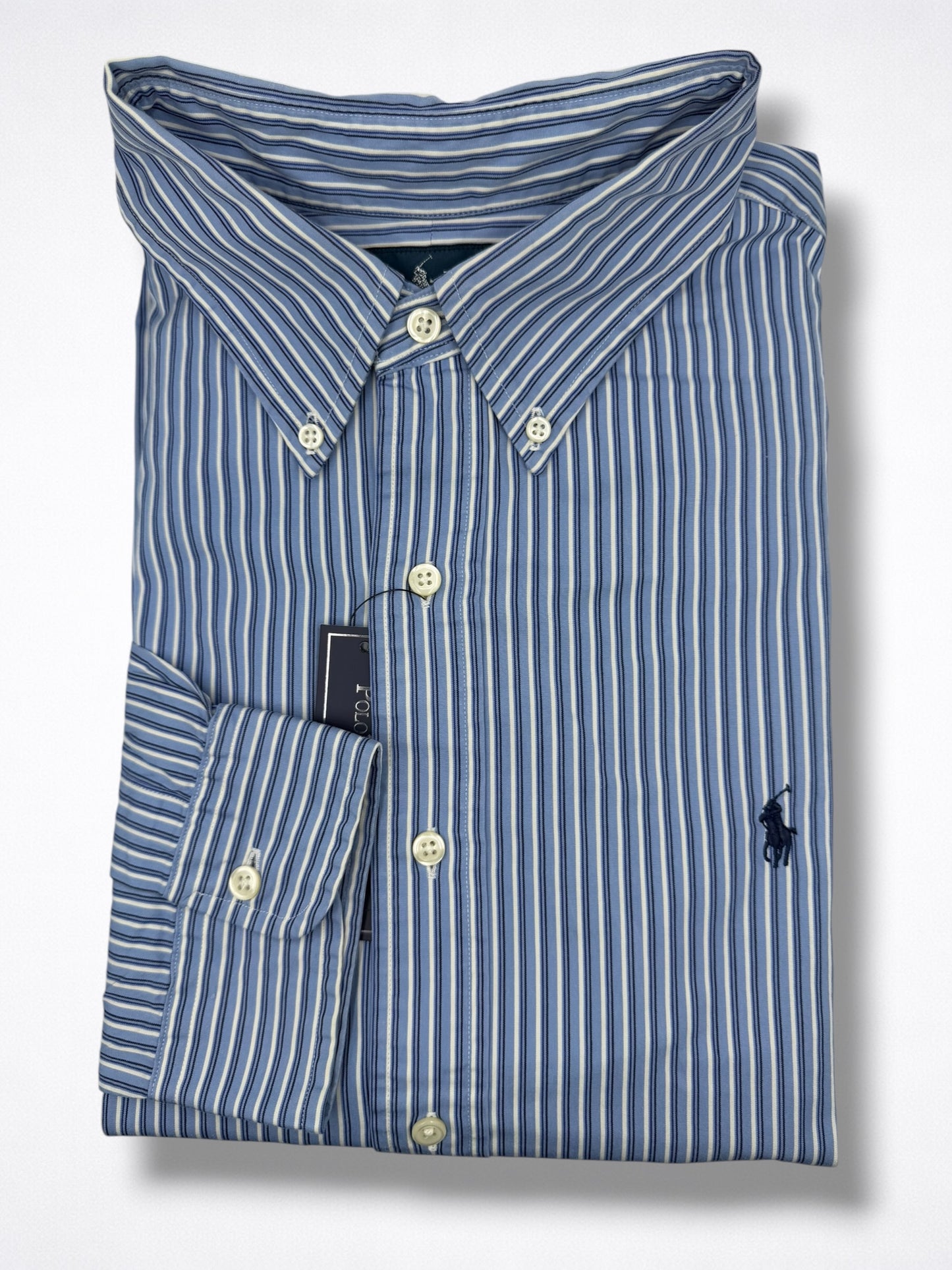 Camisa Polo Ralph Lauren Classic Fit Manga Larga Talla XL