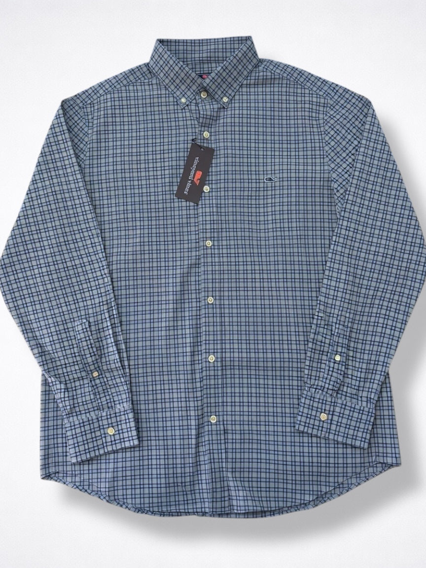 Camisa Vineyard Vines Classic Fit Manga Larga Talla L