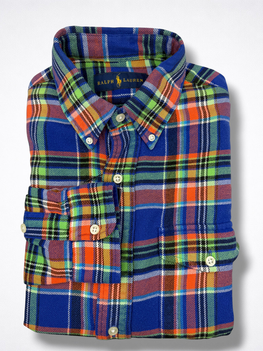 Camisa Polo Ralph Lauren Classic Fit manga larga talla S