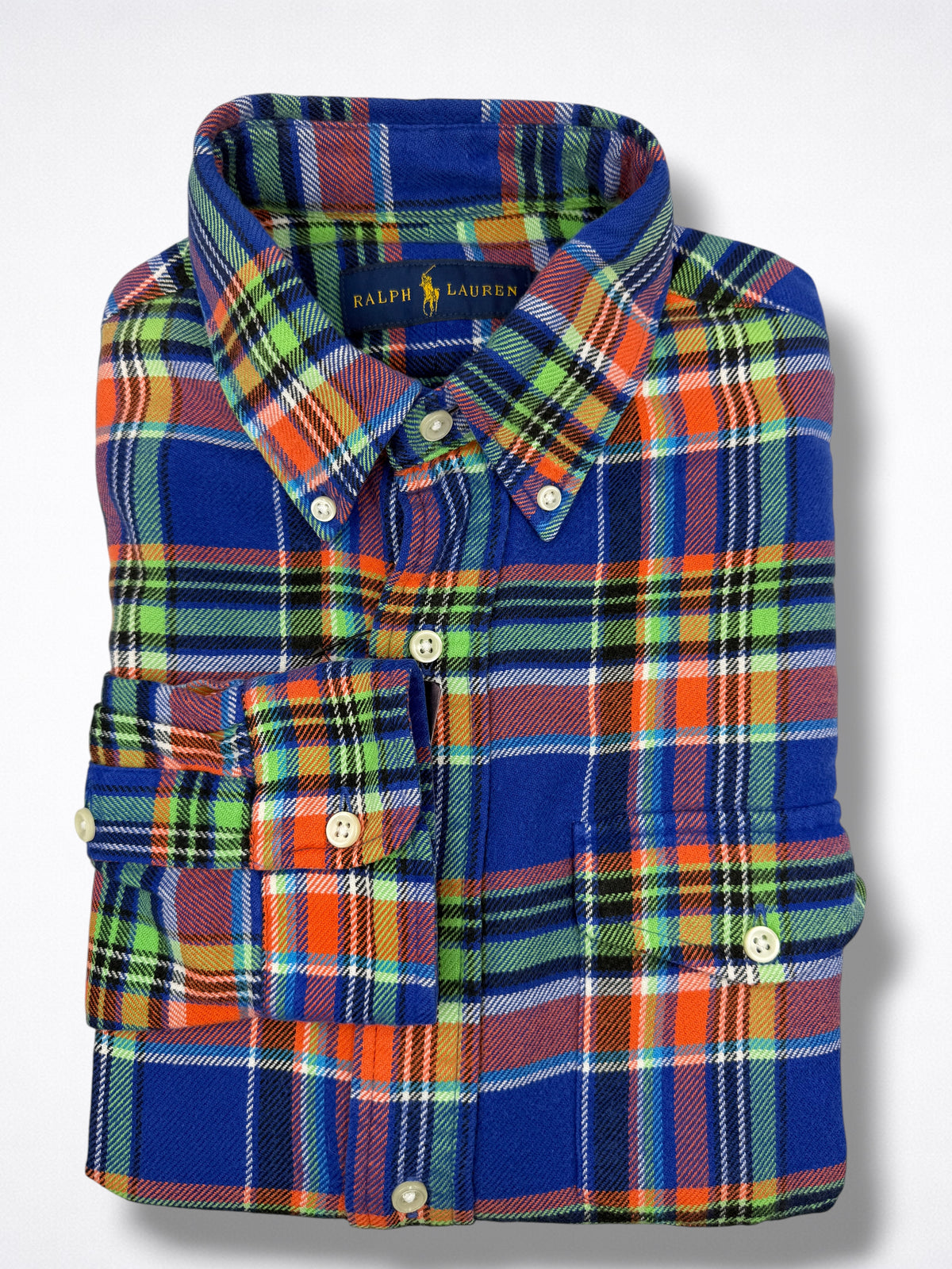 Camisa Polo Ralph Lauren Classic Fit manga larga talla S