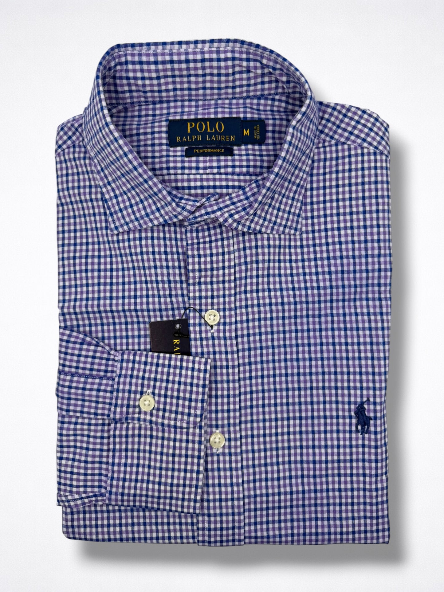 Camisa Polo Ralph Lauren Classic Fit Manga Larga Talla M