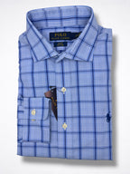 Camisa Polo Ralph Lauren Classic Fit Manga Larga 15 1/2 slim fit, modelo reducido sirve para  Talla S