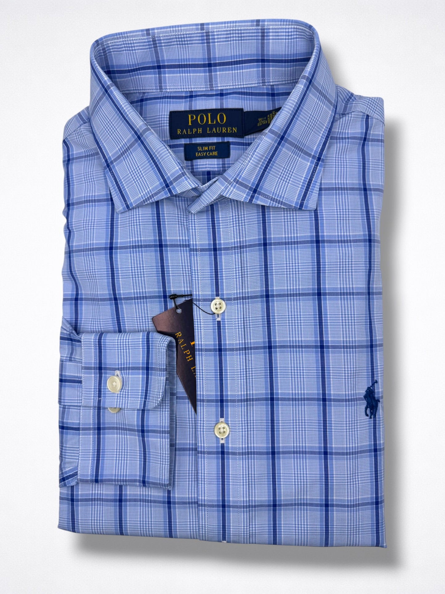 Camisa Polo Ralph Lauren Classic Fit Manga Larga Talla S