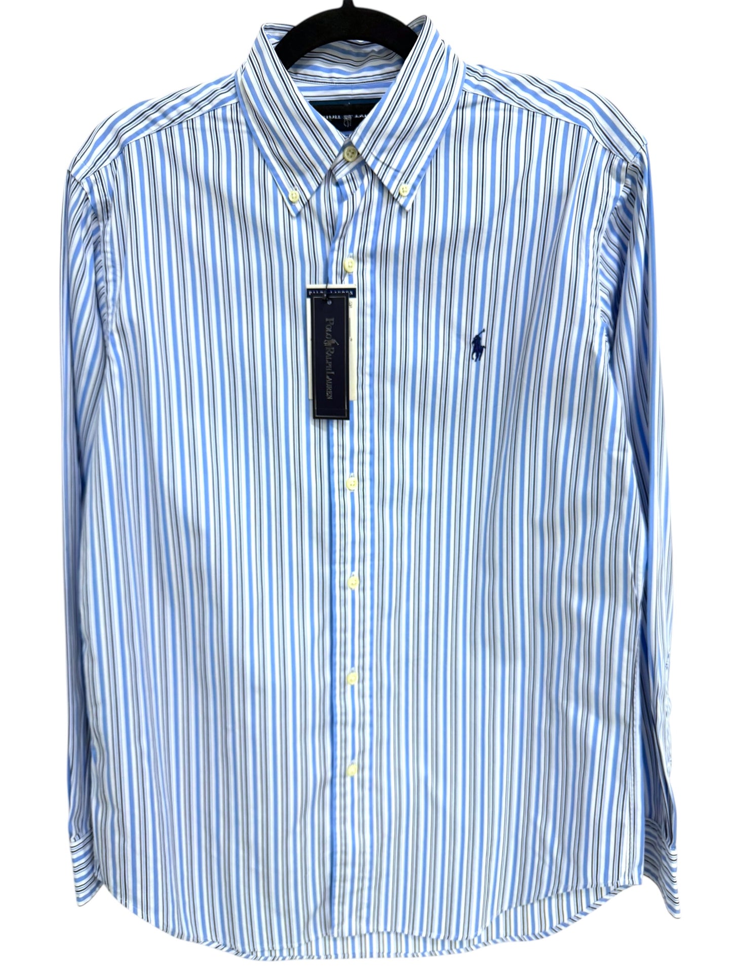 Camisa Polo Ralph Lauren Custom Fit Manga Larga Talla M