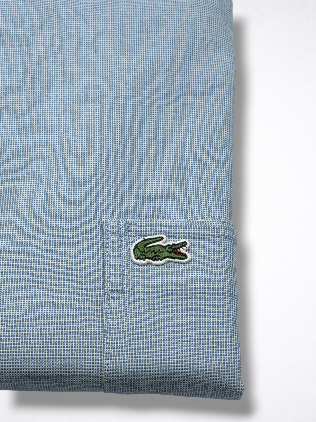 Camisa Lacoste Slim Fit manga larga talla XL