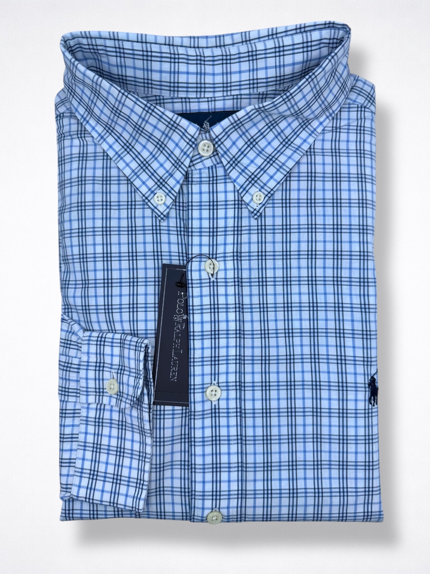 Camisa Polo Ralph Lauren Classic Fit Manga Larga Talla XL