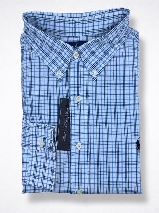 Camisa Polo Ralph Lauren Classic Fit Manga Larga Talla XL