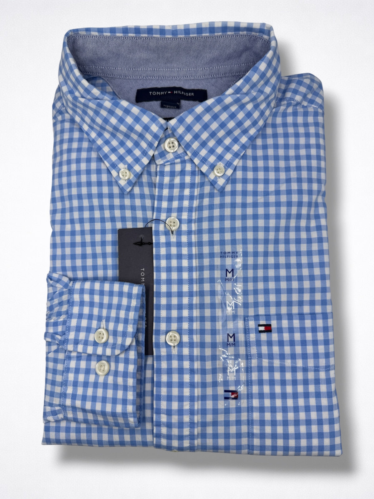 Camisa Tommy Hilfiger Classic Fit Manga Larga Talla M