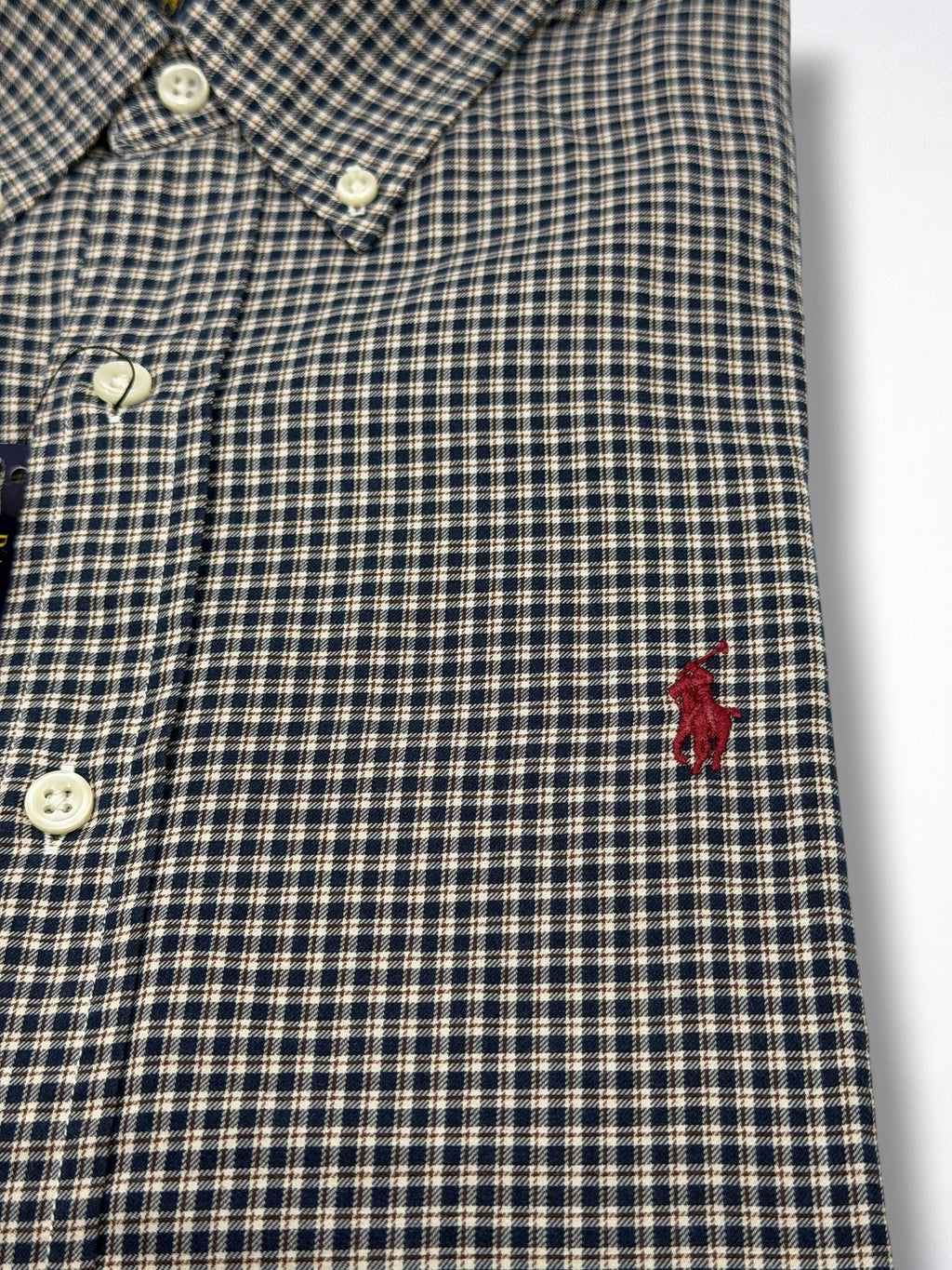 Camisa Polo Ralph Lauren Classic Fit Manga Larga Talla M