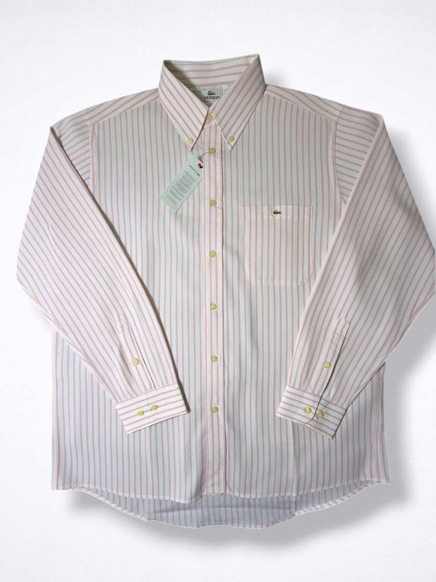 Camisa Lacoste Classic Fit Manga Larga Talla L